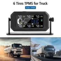 Advertencia de temperatura inteligente, ahorro de combustible, Monitor de neumáticos de coche y camión H13, 6 sensores externos, sistema de supervisión de presión de neumáticos - details 3