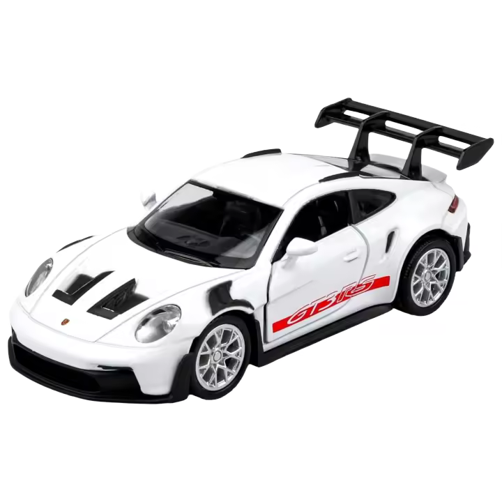 Excitat Modelo de Coche Diecast Porsche 911 GT3 RS a Escala 1/36 Juguete de Vehículo Retrocedido - 1