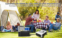 Inversor de Onda Senoidal Puro 12V a 230V 3000W 6000W Convertidor de Voltaje Solar Caravana - details 10