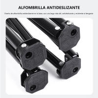 Silla plegable profesional para acampar, respaldo ergonómico con soporte Lumbar, reposabrazos acolchados, bolsa integrada con cremallera, silla de pesca para - details 5