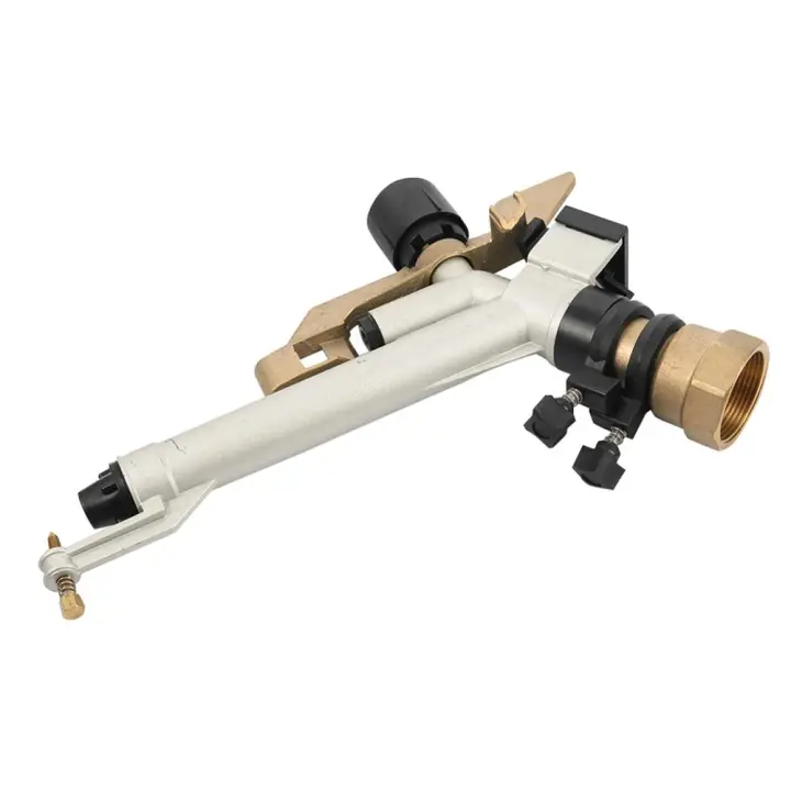Pistola de riego de larga distancia, aspersor de rosca interna de Metal de 1,5 pulgadas, boquillas de riego para jardín, invernadero, parque, agricultura y granja - 1