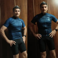 Raudax 2024 Men Short Sleeve Cycling Jerseys Ropa Ciclismo Hombre Summer Cycling Clothing Triathlon Bike Shirts Uniform - details 6