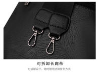 Mochila De Cuero pu para mujer, bolso de hombro femenino, mochila de viaje vintage, mochila de trabajo informal, regalo - details 27