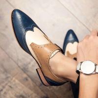 Monje de punta de ala de cuero elegante hecho a mano con zapatos de vestir con hebilla Bloch para hombre italiano, Oxford - details 5