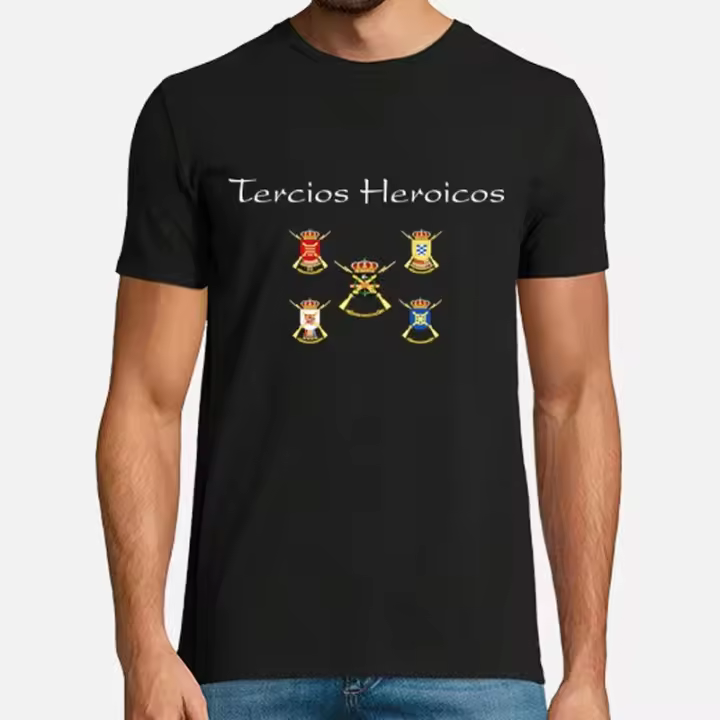 Camiseta de Verano Casual para Hombres 100% Algodón Cuello Redondo Manga Corta Moda Callejera - 1