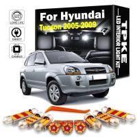 Kit de Luz Interior LED para Coche TPKE 12Pcs Canbus para Hyundai Tucson 2005-2009 - details 0
