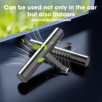 Difusor de ambientador de coche personalizado, Clips de ventilación para decoración de coche, accesorios con 12 palos de recarga para coche, oficina, cocina, baño, casas de mascotas, 2 paquetes - details 5