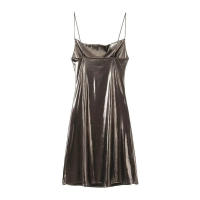 OUWU- Vestido elegante sin tirantes con espalda descubierta en tonos metálicos multicolor de moda Primavera 2025 Ropa de mujer - details 5