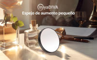 LZ1217 Espejo de Aumento 30x, Espejo Pequeño con Ventosa y Pinzas, Ideal como Espejo de Viaje para Depilación de Cejas, 3.5 Pulgadas. - details 0