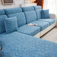 Fundas de cojín para sofás jacquard, estampados, protectores para sofás de estilo moderno, lavables con agua - details 4
