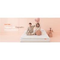 Mattress de Viscoelástica de Alta Comodidad 180 x 200 cm, Desmontable y Lavable, Blanco - details 3