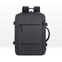 Mochila de viaje clásica para hombre, morral de negocios expandible con USB, bolsa de gran capacidad para ordenador portátil, impermeable, a la moda - details 14