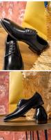 Zapatos de vestir de negocios para hombre de lujo de alta calidad con diseño de cuero genuino - details 3