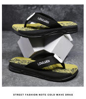 Nuevas sandalias de hombre tipo chanclas con pinza, antideslizantes, casuales, para la playa, frescas para usar al aire libre. - details 18
