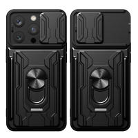 Funda con anillo de armadura para iPhone, soporte magnético, ranura para tarjeta, protección de cámara, 14, 13, 12 Pro, 11, XS, MAX, XR, X, SE, 2020, 2022, 8, 7 Plus - details 6