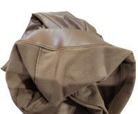 Nessaj-pantalones de piel sintética de terciopelo fino para mujer, leggings de cuero PU ajustados, sexy, con bolsillo, Otoño e Invierno - details 5