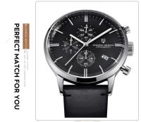 Reloj Deportivo Militar de Lujo PAGANI DIZAIN Reloj de Cuarzo Automático con Correa de Cuero - details 11