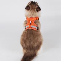 Conjunto de arnés ajustable para perro con cuerda de tracción, chaqueta a prueba de Escape, arnés, correa reflectante, collares para perros multicolor, conjunto de correa - details 11