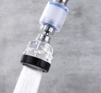 Filtro giratorio de 360 ° para grifo de cocina, eliminación de cloro, aireador antisalpicaduras, boquilla de ahorro de agua para baño, purificación de agua - details 7