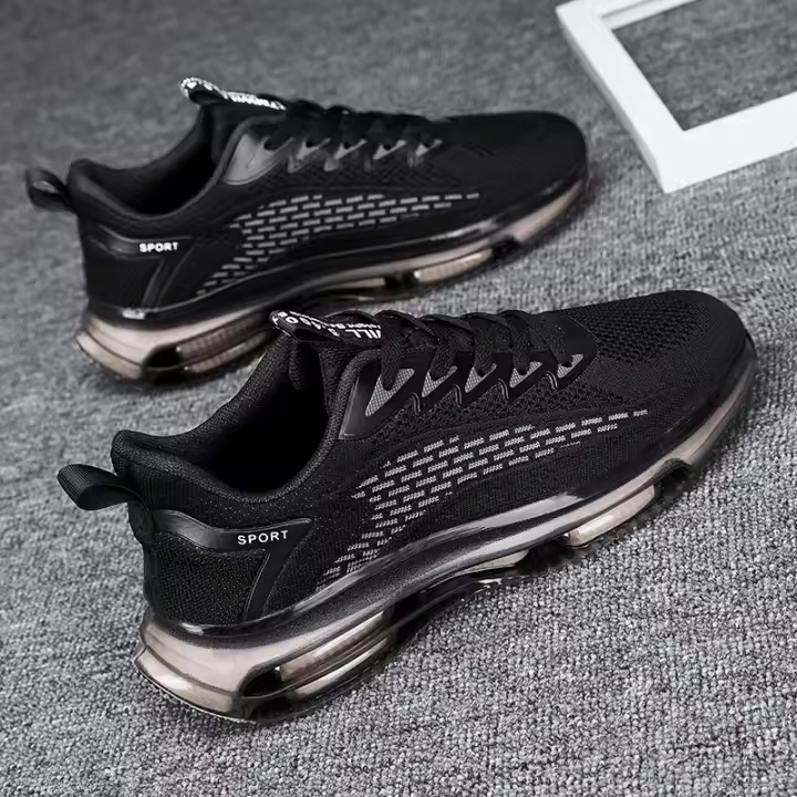 Zapatos de Cricket para Hombre Zapatos Deportivos Casuales Ligeros Transpirables Resistentes al Desgaste Zapatillas Elásticas Amortiguadoras para Correr - 1