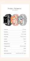 Reloj inteligente Hombres Watch 9 Ultra Series 8 Llamada Bluetooth,Recibir información sobre WhatsApp,Serie NFC,GPS rasteador,presión arterial, oxígeno en sangre,monitoreo de frecuencia cardíaca,climmpre muestra,Fitness de temperatura corporal,impermeable - details 20