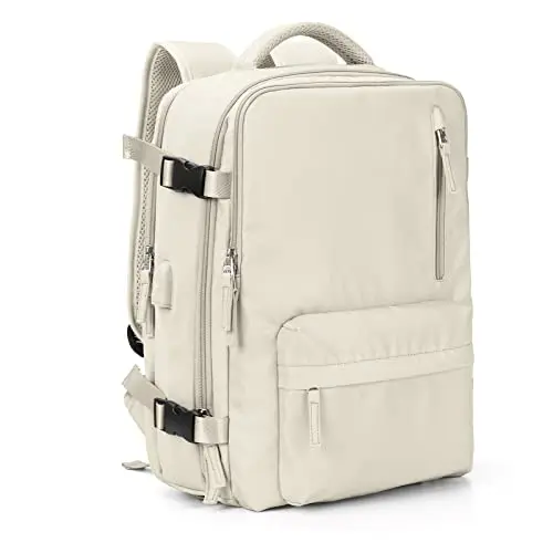 Mochila de Viaje Cabina Avion para hombre y mujer, Maleta de Mano con Cargador USB, para Ryanair, Easyjet - 1