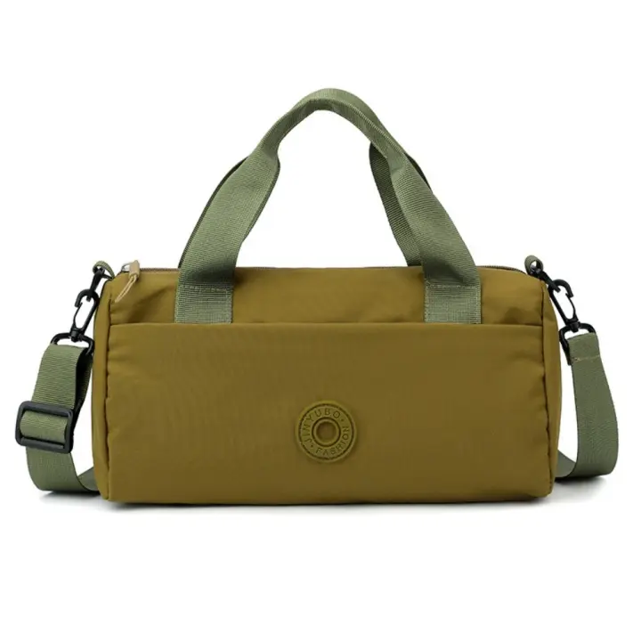 Bolso cruzado de viaje de gran capacidad, bolso de hombro ligero y sencillo para mujer, múltiples bolsillos, correa ajustable, bolso de Fitness, viaje - 1