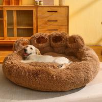 Sofá de felpa para mascotas, perrera grande, productos para mascotas, cama esponjosa, sofá pequeño, cestas, suministros para cachorros y gatos, cojín grande, accesorios para mascotas - details 5