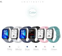 Reloj inteligente con pantalla completamente táctil de 1,69 pulgadas, oxígeno, presión arterial, prueba de frecuencia cardíaca, recordatorio de llamadas entrantes, IP67 - details 10
