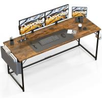 Escritorio pequeño para Ordenador, 100 x 50 x 73 cm Escritorio, Mesa de Oficina en casa, Escritorio para Ordenador portátil, Mesa de Diseño Industrial Blanco - details 13