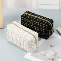 Neceser cosmético elegante, bolsa de tocador, organizador de maquillaje con cremallera, estuche de viaje portátil para artículos - details 0