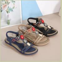 SIKETU-Sandalias de PU para mujer, suaves y transpirables, estilo bohemio para verano y playa - details 14