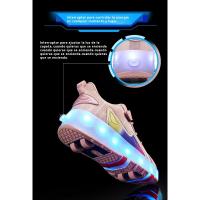 Nueva Mafia Zapatos De Cuatro Ruedas Patines Niños Niños Con Ruedas Zapatos Niñas Zapatos Casuales - details 7