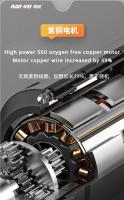Nanwei-llave eléctrica inalámbrica de litio de 16,8 V/21V, llave de trinquete de ángulo recto de 3/8 pulgadas, taladro Mpact, herramienta de reparación de tuercas de desmontaje - details 4