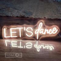 Let's Dance Letrero de neón Danza Letreros LED Letrero de neón para boda Decoración de pared Fiesta Bar Día de San Valentín Regalos de fiesta de cumpleaños Letrero de neón, mancave verlichting - details 6