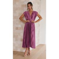 Nueva Moda de Vestidos para Mujer Primavera-Verano 2025 Estilo Casual Sin Mangas, Vestidos de Presión, Vestidos Sueltos, Cremallera - details 19