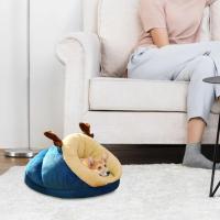 Camas para gatos de interior | Casa para gatos de invierno gruesa Cama para gatos para dormir Cama cueva multiusos para mascotas Casa para gatos de interior para gatos pequeños Perros - details 0