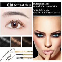 Pluma de Cejas Mate Impermeable Doble Cabeza para Ojos Lasting Marrón Sin Manchas - details 5