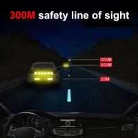 10 Uds. Para parachoques de coche, cinta de advertencia, pegatinas reflectantes seguras - details 5