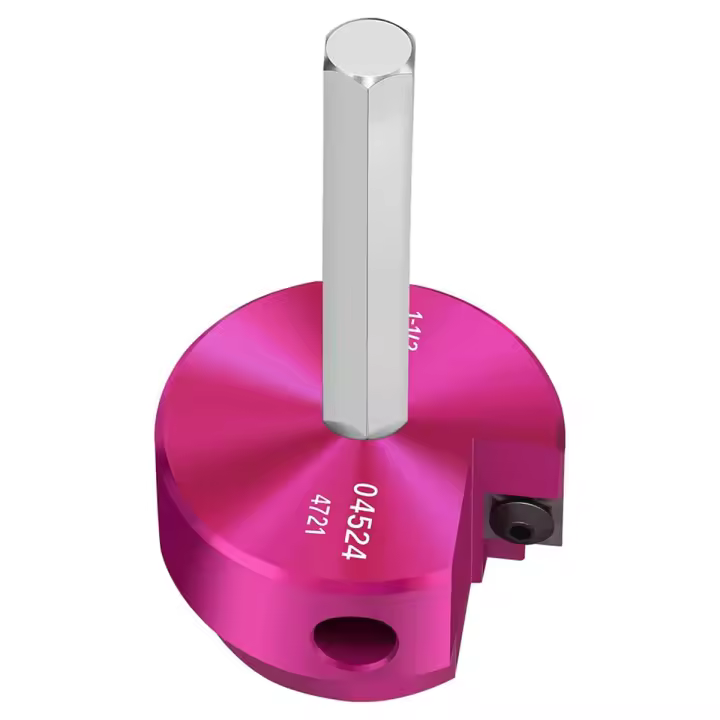 Escariador de tubos de PVC, cabezal de hoja de 1-5 pulgadas, con eje hexagonal de 3/8 pulgadas, para Plan de reparación de tuberías, 40, 1 piezas - 1