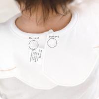 Babero impermeable para bebé, toalla de Saliva con dibujos animados, giratoria de 360 grados, 3 piezas - details 2
