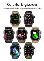 Reloj inteligente militar para hombre, pulsera con seguimiento GPS, Bluetooth, llamadas, batería de 2024 Mah, brújula, iluminación LED, novedad de 600 - details 17