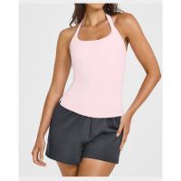 Top de yoga con cuello halter y almohadillas incorporadas para el pecho, sin mangas2025Top de fitness de verano, ropa interior para mujeres - details 2