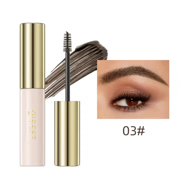 QIBEST 4 colores crema potenciadora de cejas tinte líquido Natural pigmentos de tatuaje de cejas tinte duradero maquillaje de cejas Gel de cejas - 1