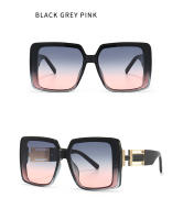 Toyear-gafas de sol cuadradas de diseñador de marca de lujo para mujer y hombre, gafas de sol Vintage con montura grande, gafas de viaje para conducir, tonos ins, UV400 - details 15