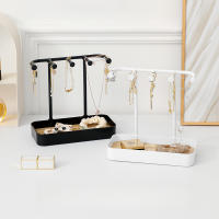 Almacenamiento de joyas de mesa y estante de almacenamiento de placas colgantes - details 6