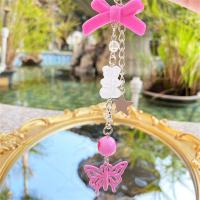 Cadena con cuentas Kawaii para chica, cordón para teléfono, dijes para bolso, cadena rosa para chica, colgante para teléfono, dijes de estrella para teléfono, correa para teléfono móvil - details 11