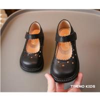 Zapatos de cuero para niña, calzado de vestir suave y Chic, con recortes de corazón, Princesa, Moda de Primavera y otoño, 2024 - details 7