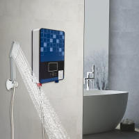 Calentador de agua portátil de 6500 W con grifo LED, digital, sin depósito, para baño o cocina - details 11