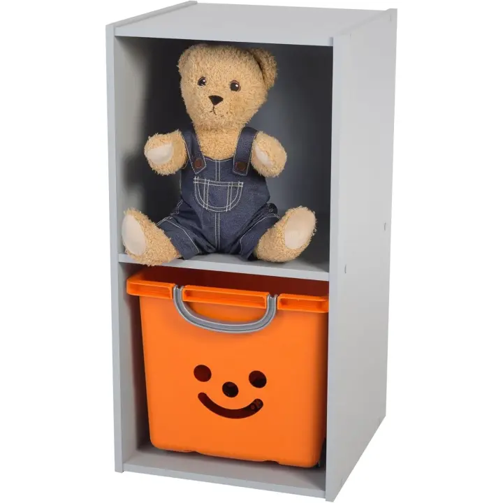 Mueble multifuncional Armario de madera para niños Estante de juguetes y libros Diseño modular - 1